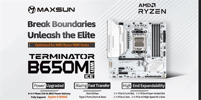 MAXSUN Terminator B650M WiFi ICE