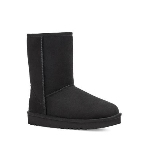 מגפי נשים UGG CLASSIC SHORT II שחור אג פרווה