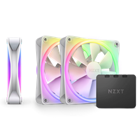 NZXT F120 RGB DUO Triple Pack White 3-Fans