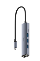 CUDY 5-IN-1 USB Hub with GbE UH605