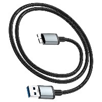 כבל נתונים מהיר במיוחד HOCO  US10 USB-A to Micro-B USB3.0