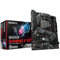 לוח אם Gigabyte B550 GAMING X V2 1.4 ATX DDR4 HDMI DVI AMD