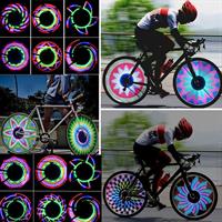מקרן לד מדליק לגלגל אופניים - 30 עיצובים