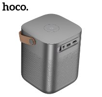 מקרן נייד חכם HOCO DT4 – אנדרואיד מובנה, פוקוס אוטומטי ואיכות HD