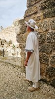 White Waffle Kimono | קימונו וופל אוברסייז עם קפוצ'ון