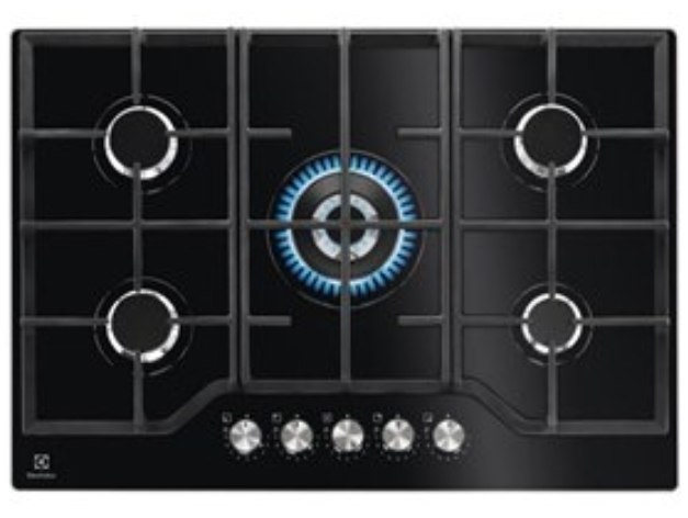 כיריים גז זכוכית - 5 מבערים Electrolux אלקטרולוקסKGG75362K