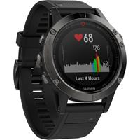 שעון דופק Garmin Fenix 5 Sapphire Black with black band