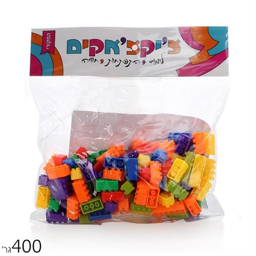 צ'יקצ'אקים לגו קטנים 400 ג'