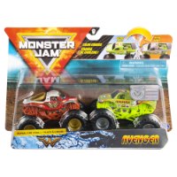 סט מכוניות מאנסטר ג'אם צבעים משתנים Monster Jam 1:64 Truck