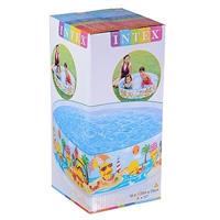 בריכת שכשוך קשיחה INTEX לילדים 'ספארי' 58477 קוטר 122 סמ