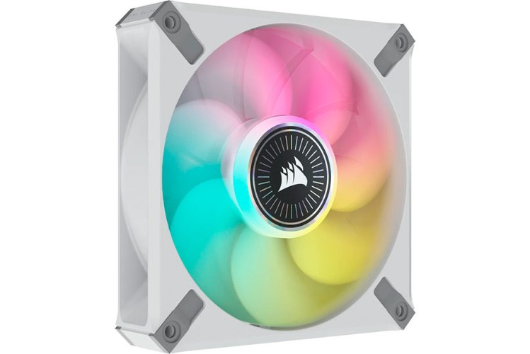 CORSAIR ICUE ML140 RGB ELITE PREMIUM 140MM PWM WHITE - 2 FAN