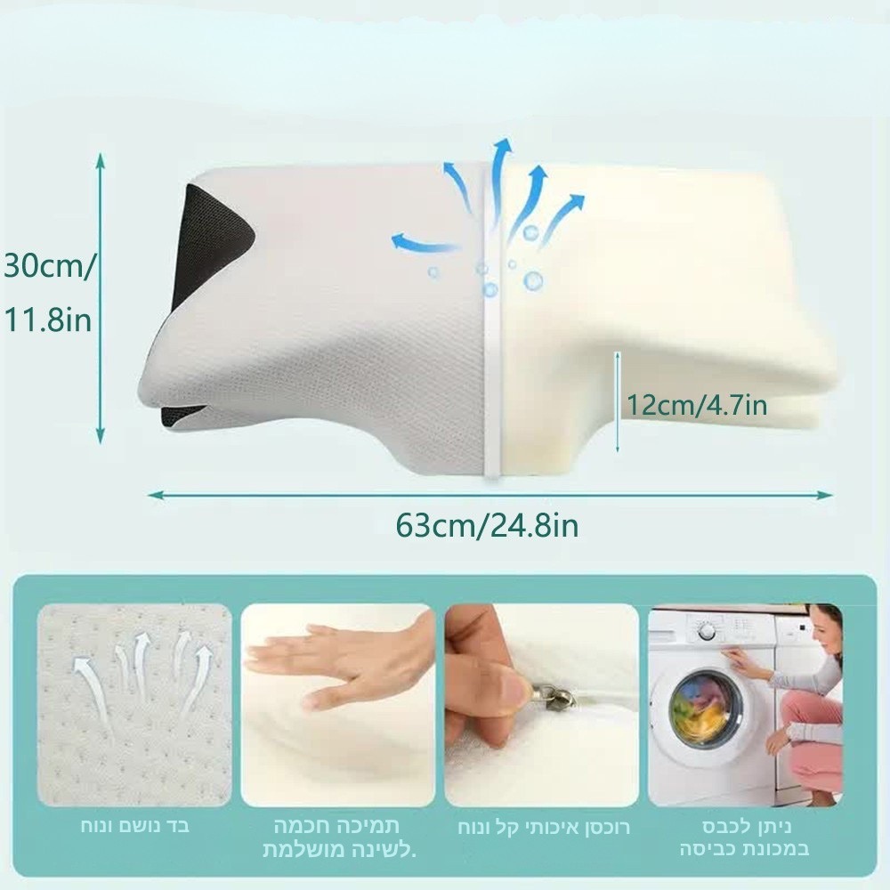 חומרים איכותיים של כרית SleepGuard
