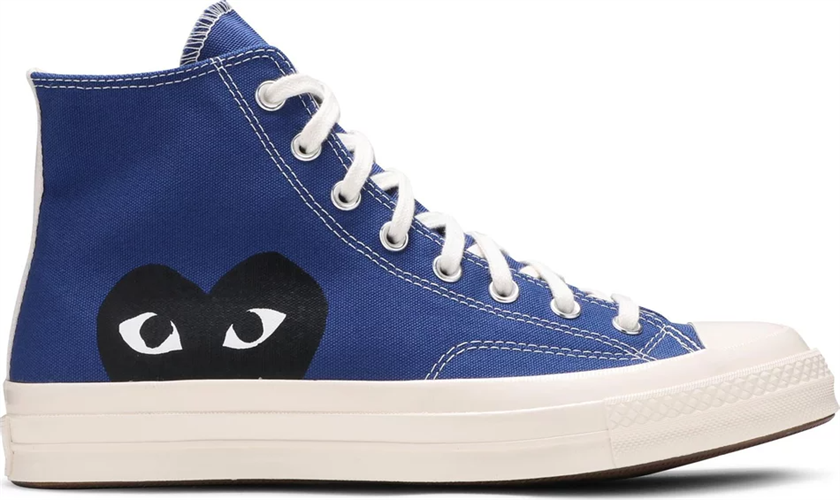 Comme des Garçons PLAY x Chuck 70 High Blue Quartz