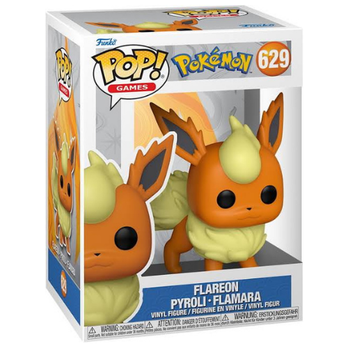 דמות פופ פוקימון - פלריאון - Funko POP! Pokemon Flareon #629