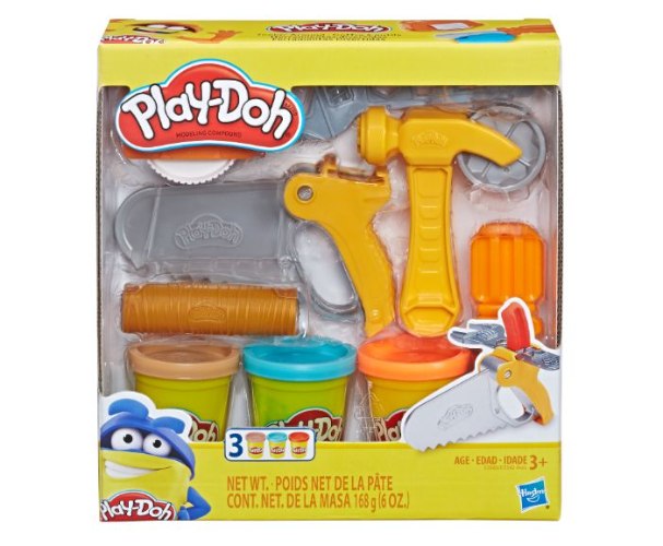 ערכת יצירה לילדים בצק סליים צבעוני ואיכותי פליידו כלי עבודה Play-Doh