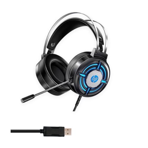 אוזניות גיימינג חוטיות HP H120 USB