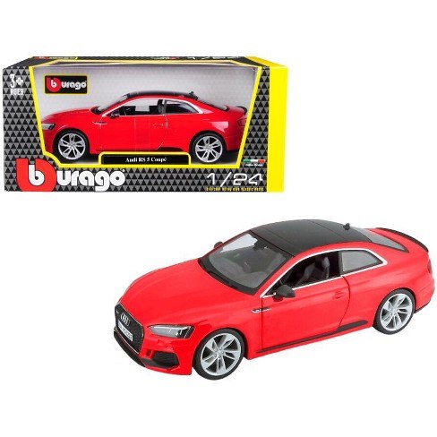 דגם מכונית בוראגו אאודי קופה אדומה Bburago Audi RS5 Coupe Red 1/24