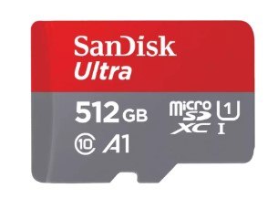כרטיס זיכרון סנדיסק SanDisk Ultra microSDXC 150MB/s 512G UHS1