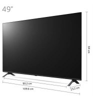 טלוויזיית 49 אינץ’ LED חכמה Smart TV 4K Ultra HD ופאנל IPS בטכנולוגיית Nano Cell