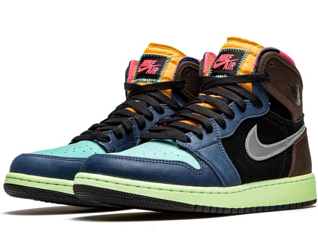 נעלי אייר ג'ורדן Air Jordan 1 Retro High כחול טורקיז