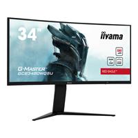 מסך מחשב קעור לגיימינג IIYAMA 34" G-Master VA UWQHD 180Hz 0.4ms 1500R