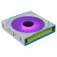 Lian-Li 120mm UNI FAN SL-INF FLEX Reverse Blade לבן