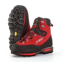 נעלי בטיחות Arbpro Andrew Cervino Wood אדום-שחור