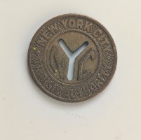 אסימון NEW YORK CITY -תחבורה ציבורית, ארה"ב