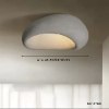 אפור - גוף תאורה צמוד תקרה בעיצוב מודרני JAPAN דגם Closer