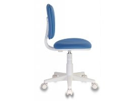 כיסא משרדי - BUROCRAT CH-W204NX 26-24 - כחול/לבן