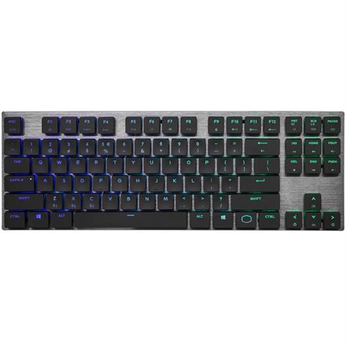 מקלדת גיימינג מכאנית אלחוטית CoolerMaster SK631 RGB עברית/אנגלית