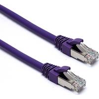 מגשר מסוכך EXCEL CAT6A צבע סגול באורך 1