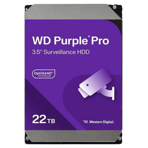 דיסק WD 22TB PURPLE Pro Surveilance 512MB Cache 7200 rpm SATA III