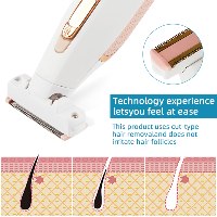 סכין גילוח חשמלי ללא צורך במים וסבון