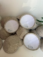 20 כיפות פשתן לאורחים עם הדפסה פנימית (ניתן להגדיל כמות)