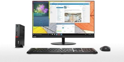 מחשב נייח מוחדש מותג LENOVO TINY  I5-G7/8GB/240GB SSD/WIN10/1Y