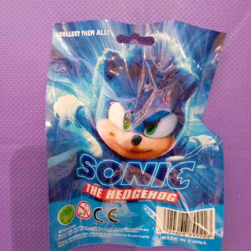 שקיות הפתעה - סוניק - דמות + 3 קלפים - SONIC 899223