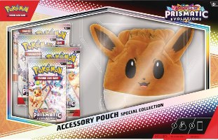 קלפי פוקימון מארז פאוצ' Pokémon Prismatic EVOLUTIONS Accessory Pouch Special Collection
