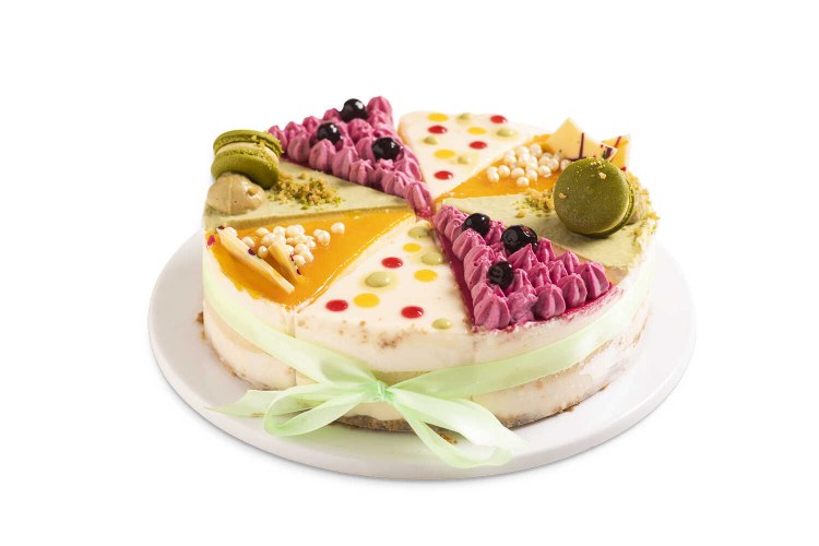 עוגת קרוסלה חגיגית טעמים משתנים