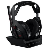 אוזניות גיימינג אלחוטיות Logitech ASTRO A50 Gen5 LIGHTSPEED שחורות