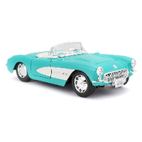 מאיסטו - דגם מכונית שברולט קורביט  - MAISTO 1957 Chevrolet Corvette 1:24