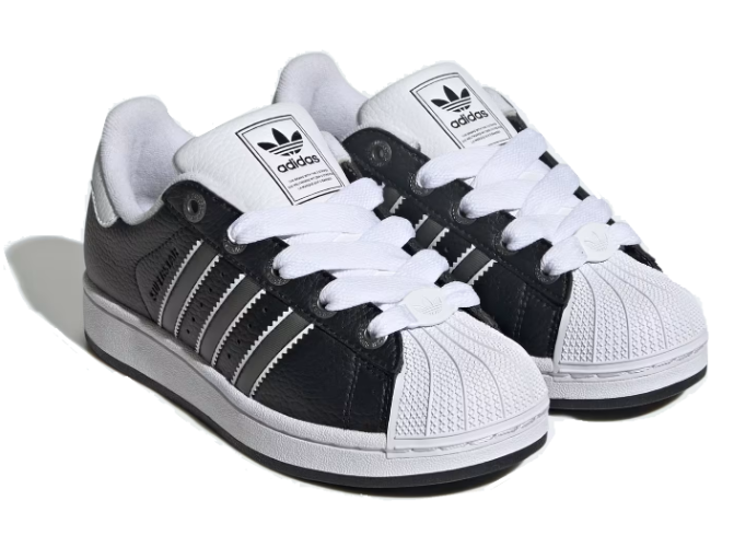 נעלי אדידס סופרסטאר Adidas Superstar II שחור לבן