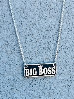 שרשרת BIG BOSS מלבנית