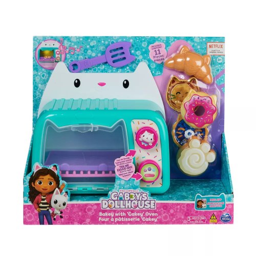 בית הבובות של גבי - סט משחק עוגה ותנור Gabby's Dollhouse Bakey with Cakey Oven