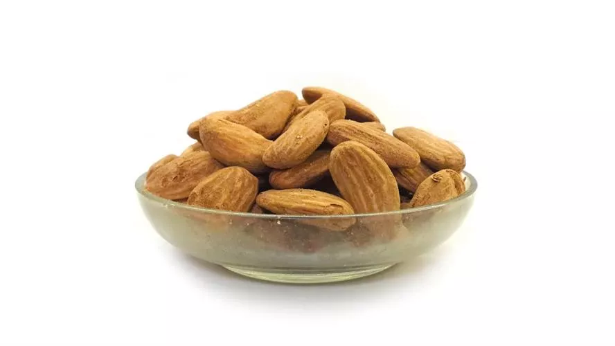 שקדים קלויים (ללא מלח) 100 גרם