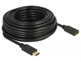 כבל מאריך Delock DisplayPort 1.2 Extension cable 4K 60 Hz 15 m