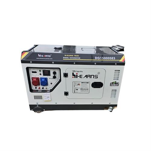 גנרטור מנוע  דיזל מושתק 18000W תלת פאזי מבית Hiearns