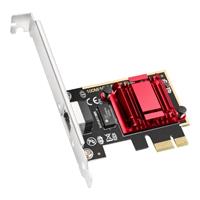 כ.רשת פנימי לנייח Cudy PE25 2.5Gbits PCI-E Network Adapter LP
