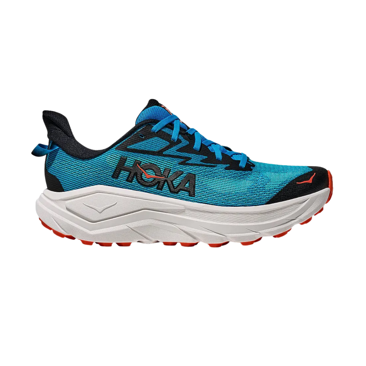 Hoka Challenger 8 נעלי ספורט גברים הוקה צ'אלנג'ר 8 בצבע כחול סקי/לבן