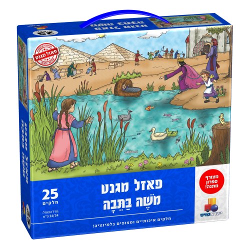 פאזל מגנט משה בתיבה